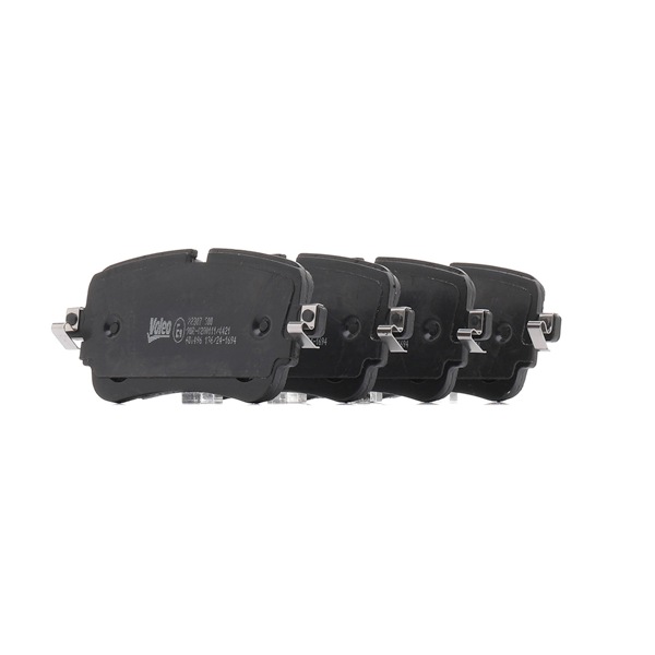 Brzdové doštičky/platničky 601496 VALEO 4M0 698 451BP AUDI