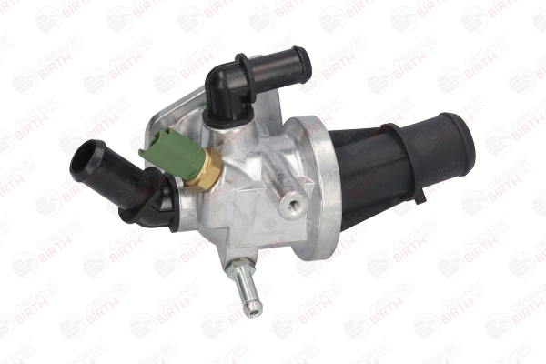 BIRTH 80009 Flansch Metall, mit Temperatursensor, mit Thermostat