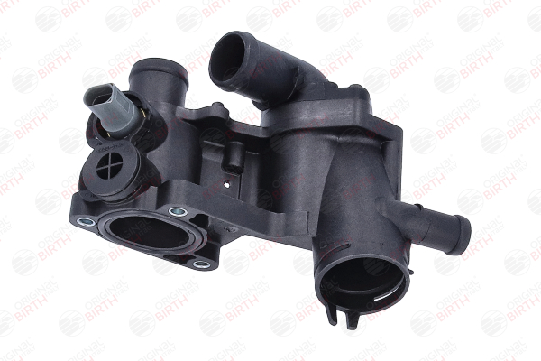 BIRTH 80051 Flansch unten, Kunststoff, mit Dichtung, mit Thermostat