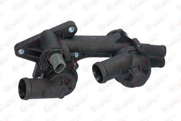 BIRTH 80052 Flansch unten, Kunststoff, mit Dichtung, mit Thermostat