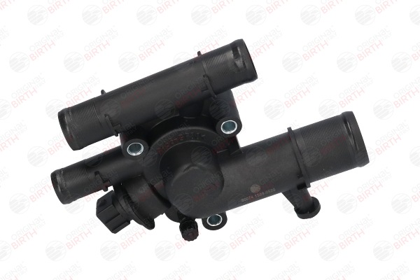 BIRTH 80074 Flansch unten, Kunststoff, mit Dichtung, mit Thermostat