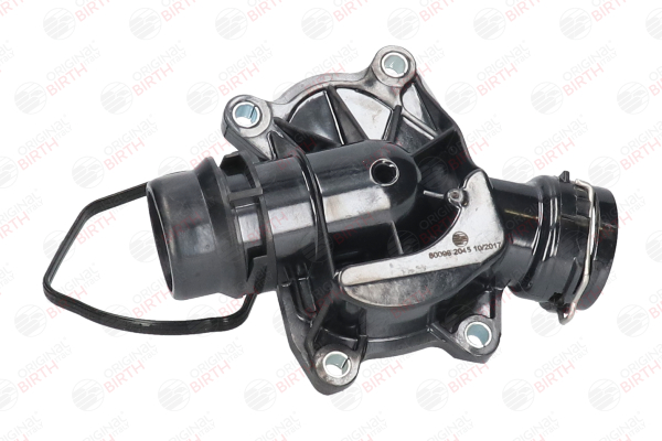 BIRTH 80096 Flansch vorne, Kunststoff, mit Thermostat