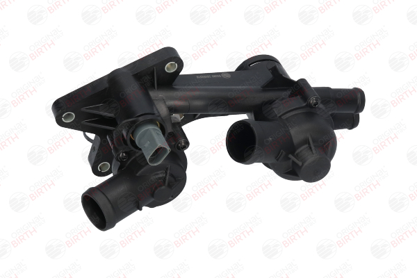 BIRTH 80098 Flansch vorne, Kunststoff, mit Dichtung, mit Thermostat