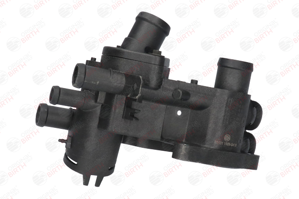 BIRTH 80101 Flansch vorne, Kunststoff, mit Temperatursensor, mit Thermostat