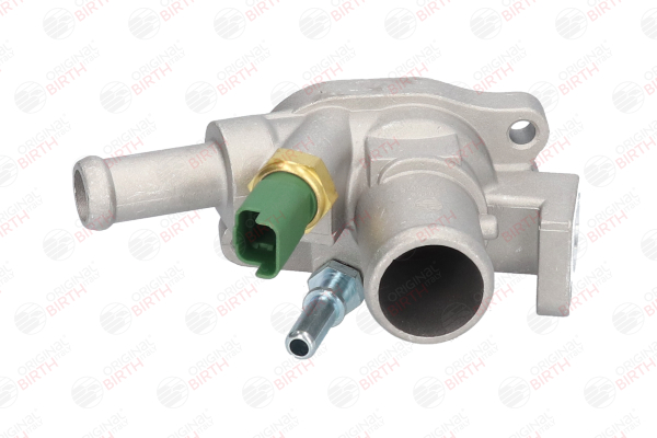 BIRTH 80158 Flansch unten, Metall, mit Temperatursensor, mit Thermostat