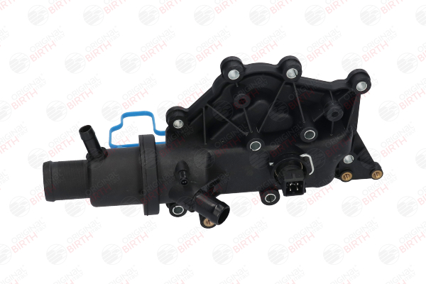 BIRTH 80163 Flansch vorne, Kunststoff, mit Temperatursensor, mit Thermostat