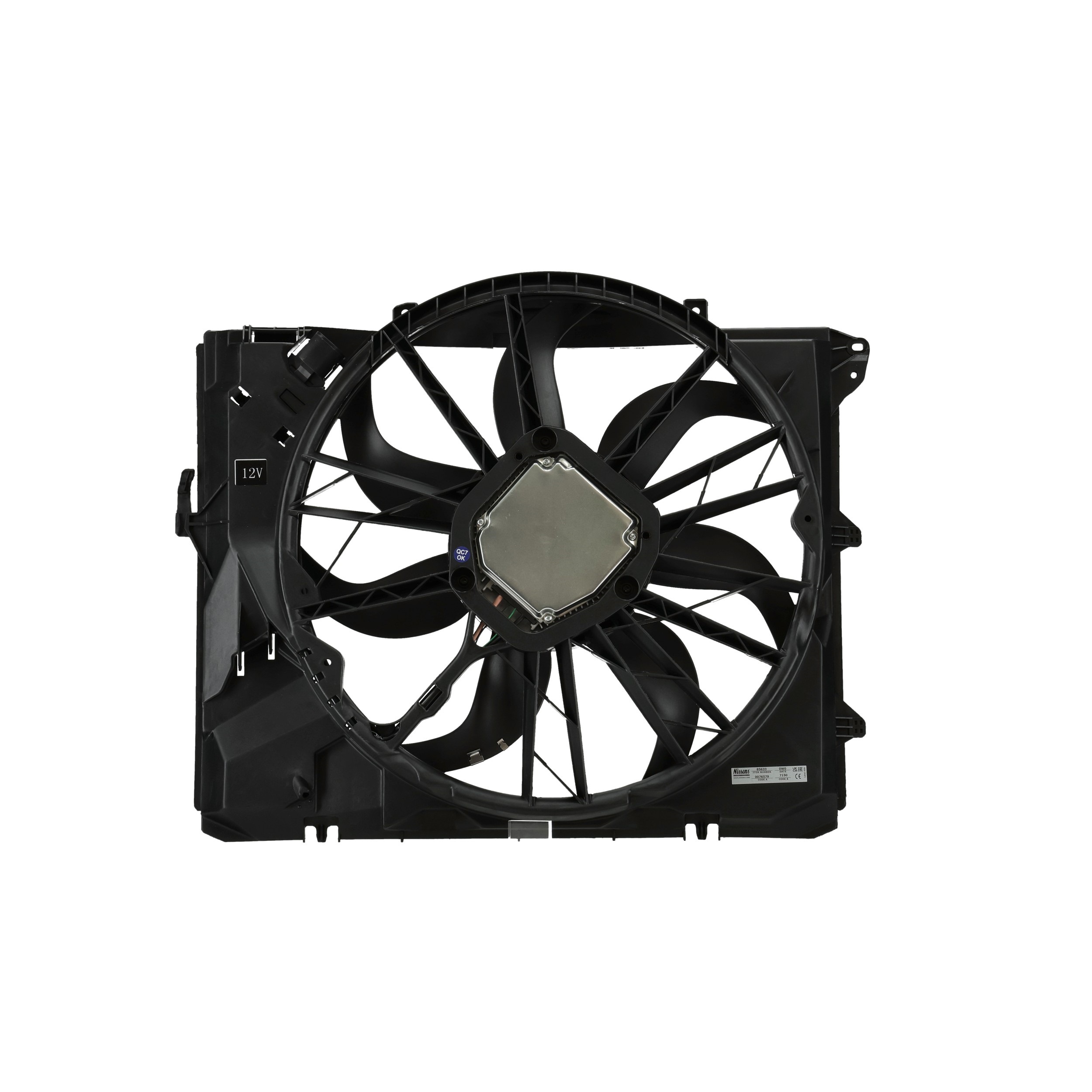 Radiaatori ventilaator 85633 NISSENS 7562080 BMW