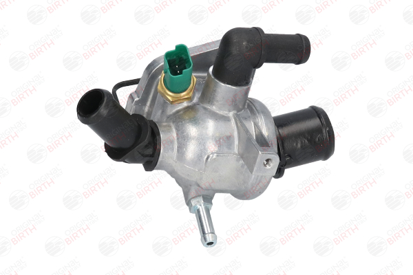 BIRTH 8821 Flansch oben, Metall, mit Dichtung, mit Thermostat