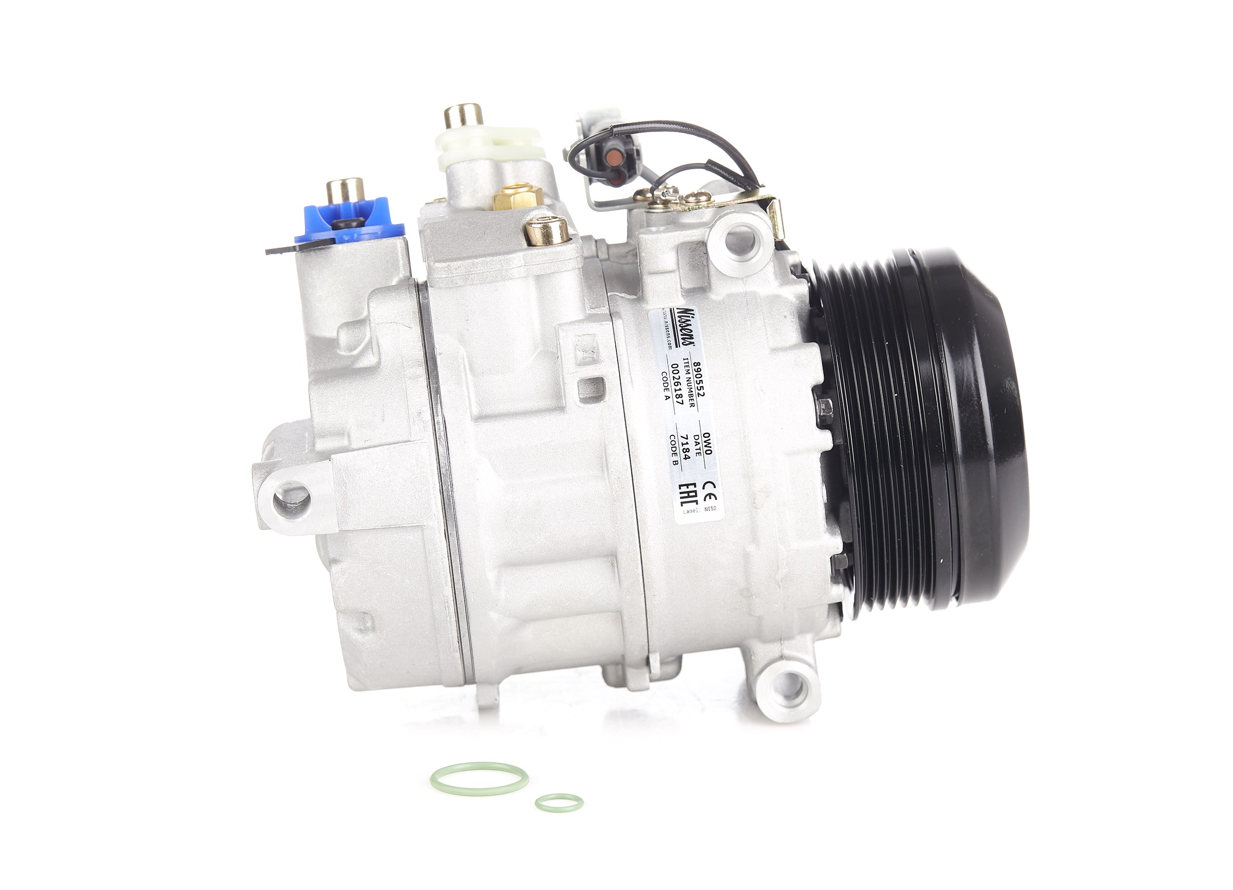 Compressor, ar condicionado 890552 NISSENS 000 830 27 00 BMW