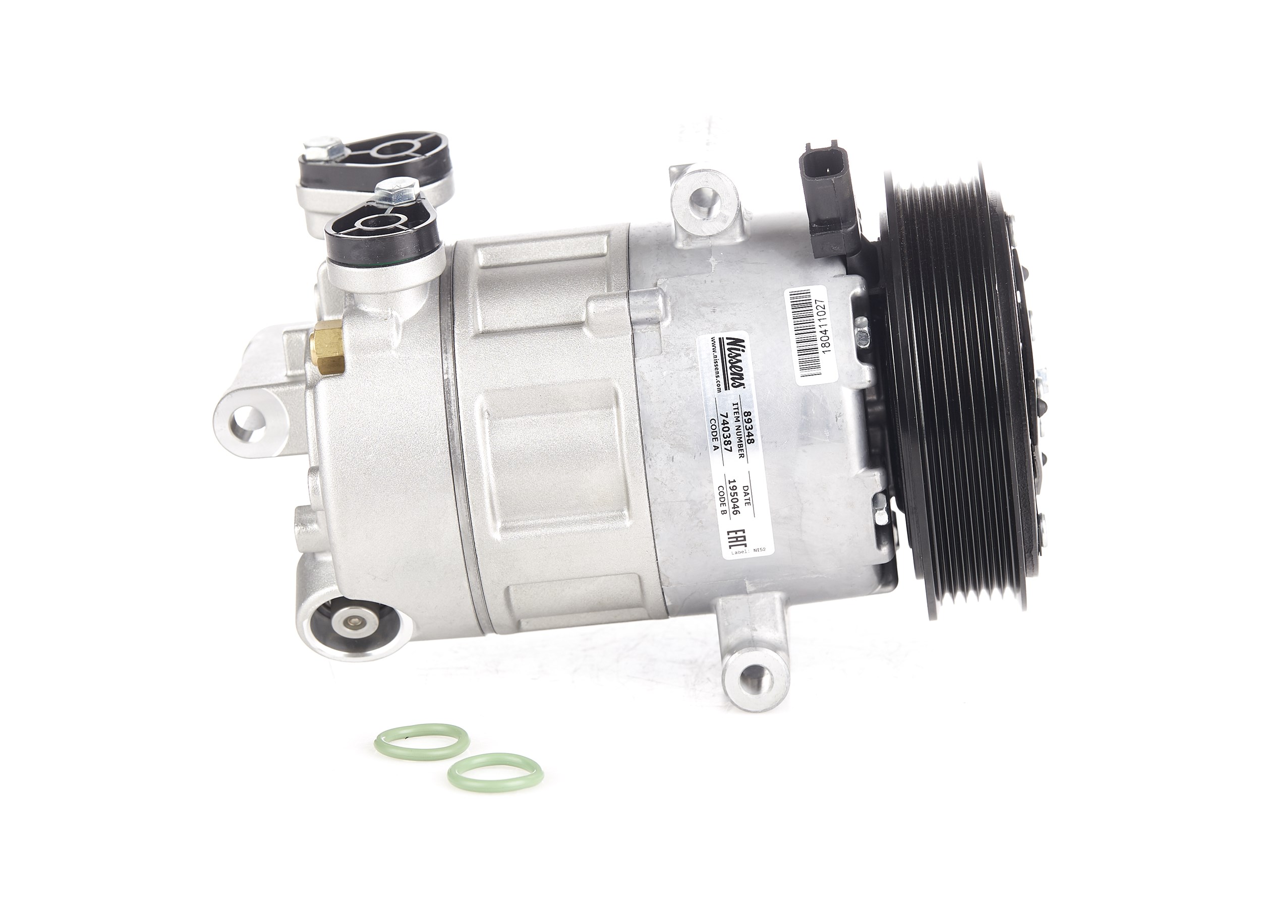 Compressor, ar condicionado 89348 NISSENS 6C11-19D629-AD BMW