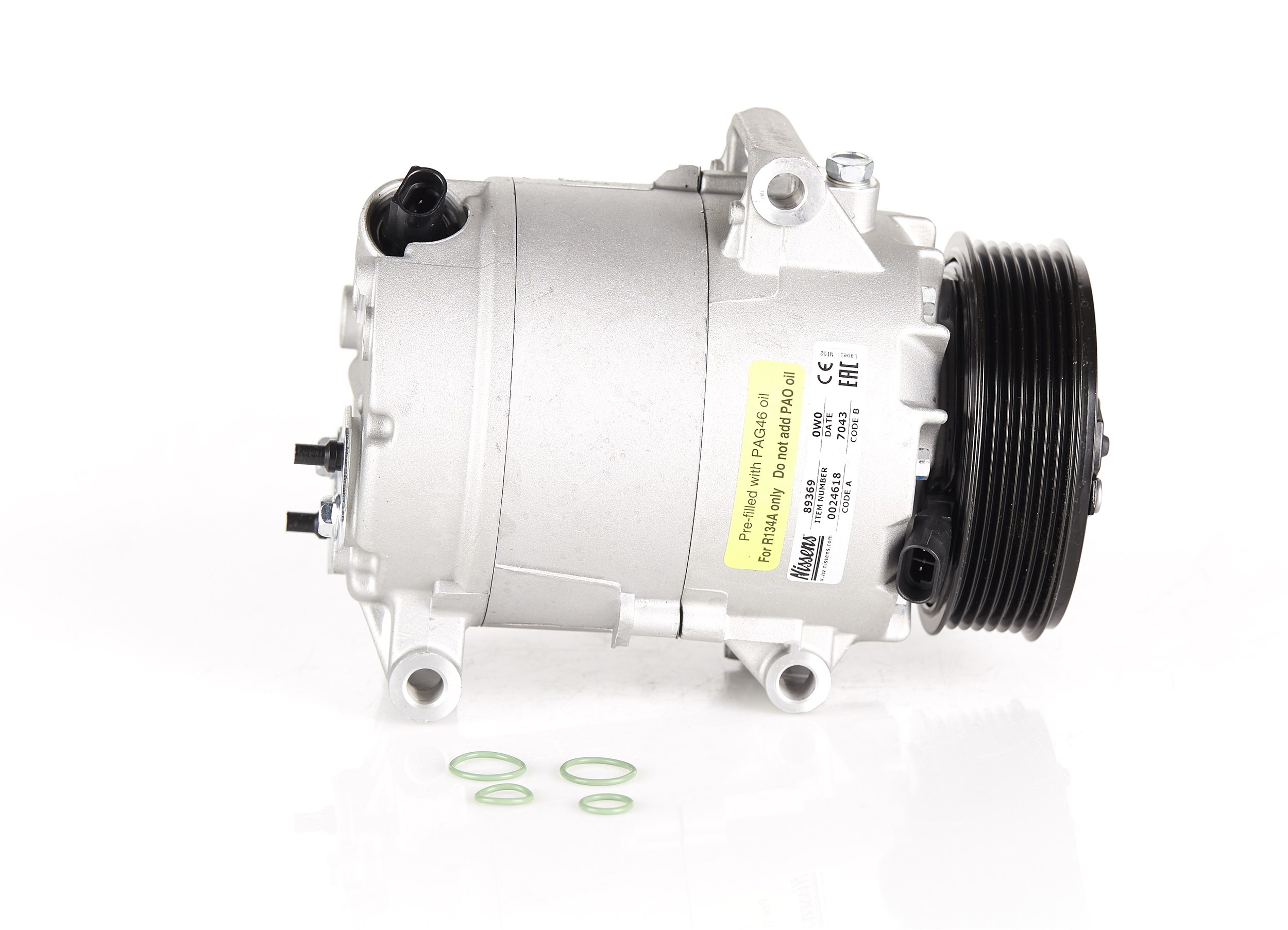 Loja online de Compressor de Ar Condicionado NISSENS 89369