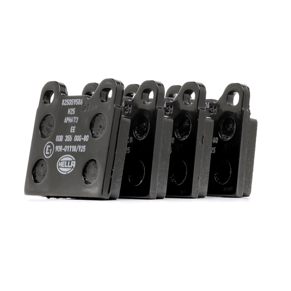 HELLA Bromsbelägg 8DB 355 008-801 8DB 355 008-801 HELLA bromsklossar Volvo 740
