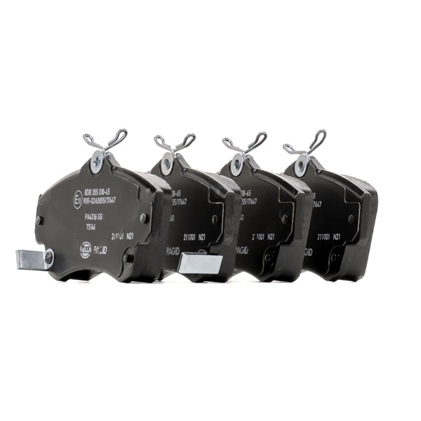 HELLA T5144 Plaquettes de frein