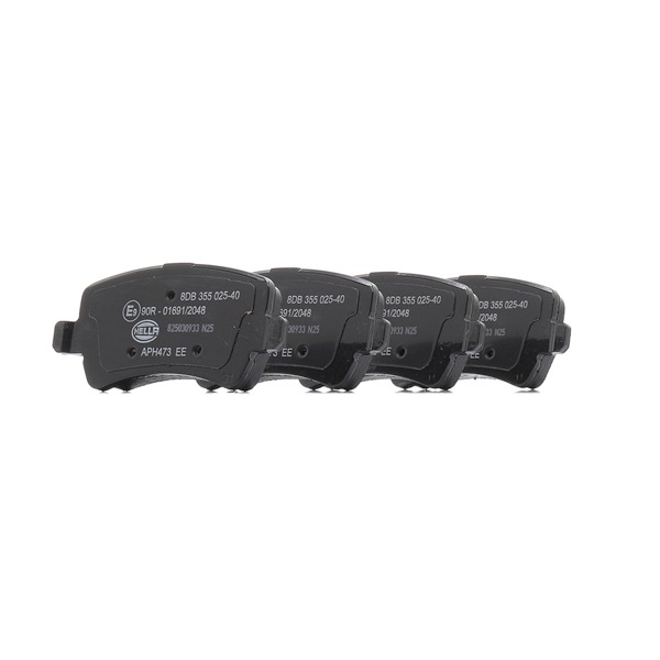 Volvo S80 II remblokken HELLA 8DB 355 025-401