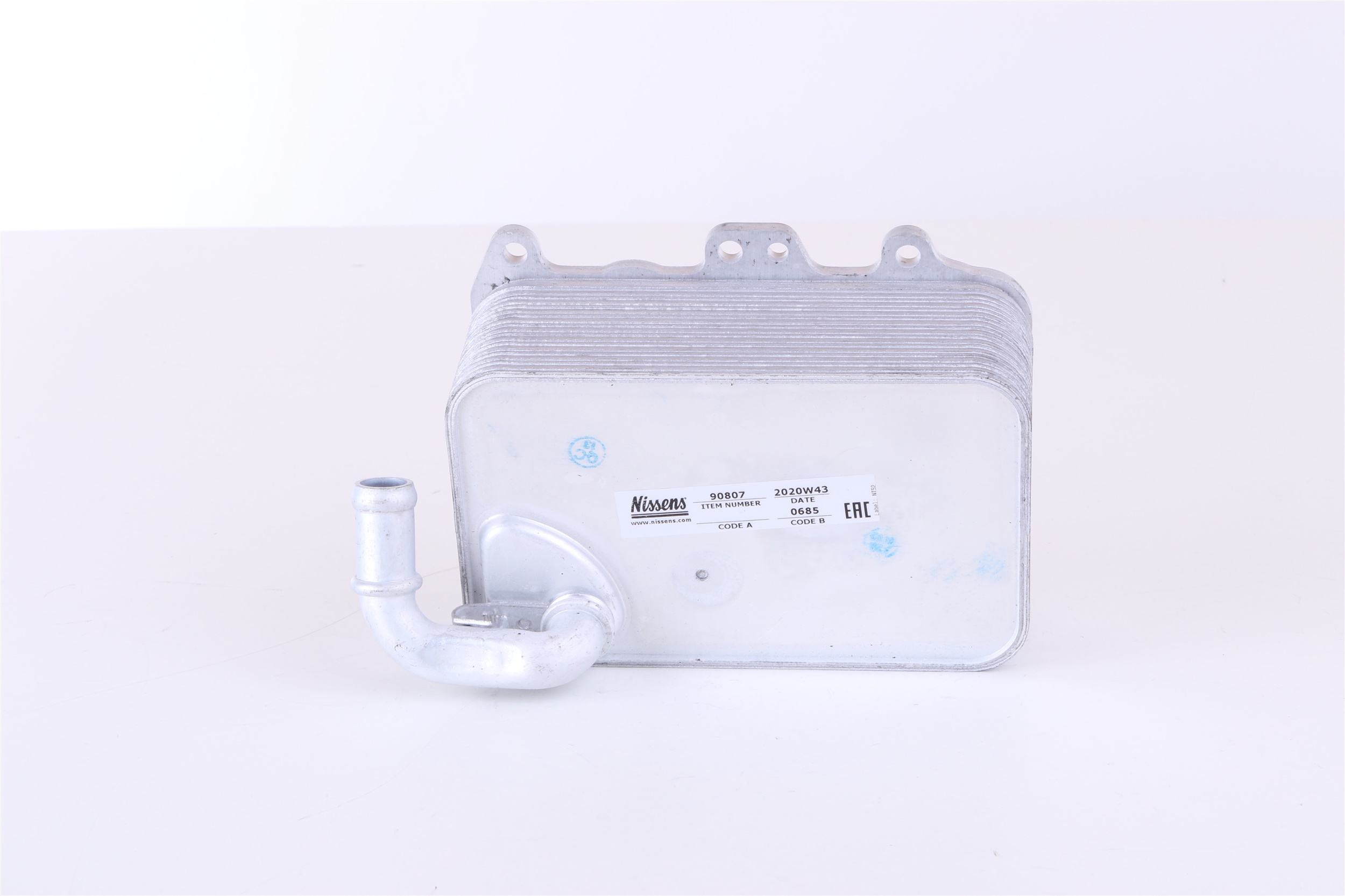 NISSENS 90807: oliekoeler Porsche CAYENNE 2012