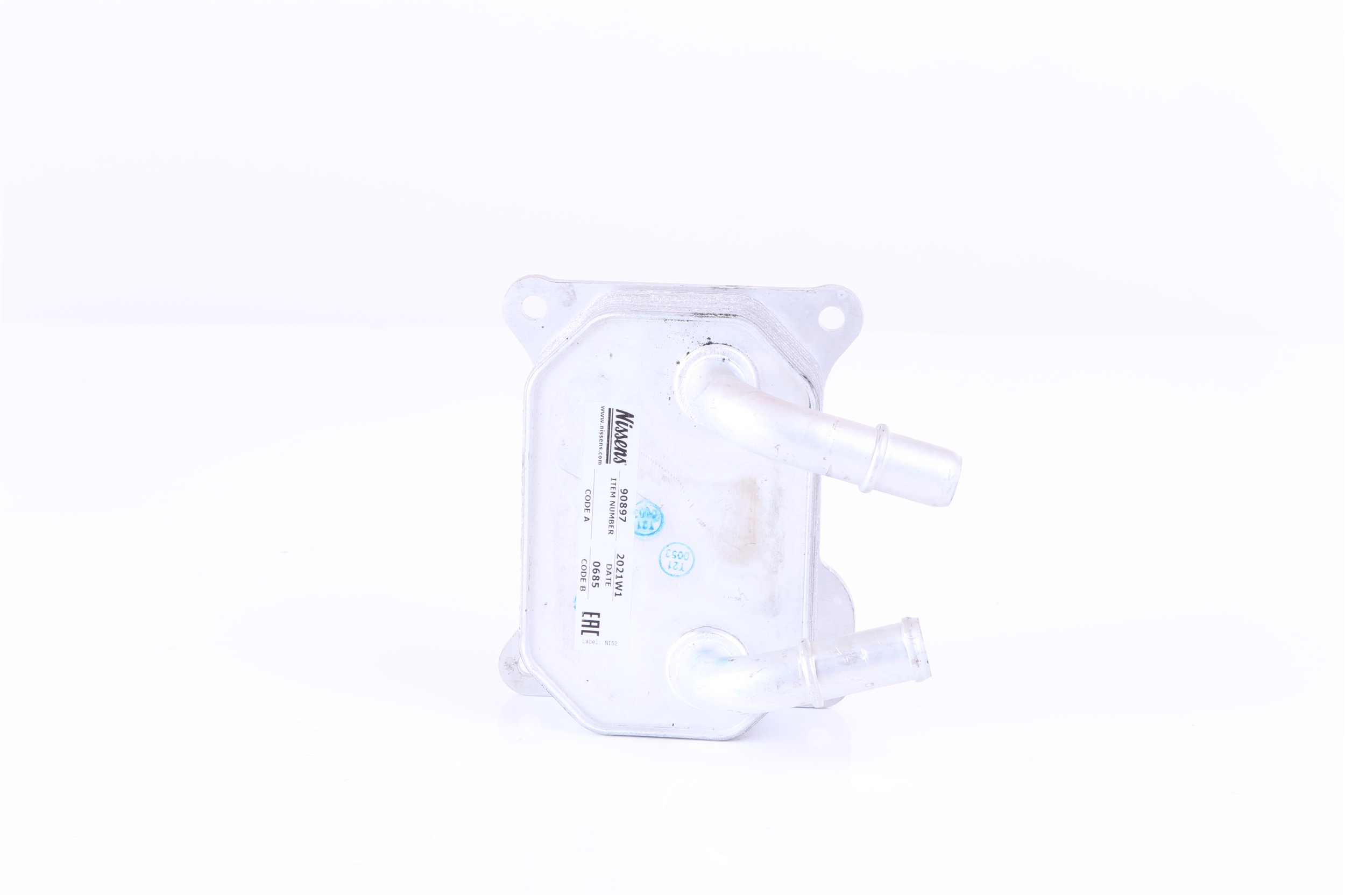 NISSENS 90897 Radiador de óleo, óleo do motor