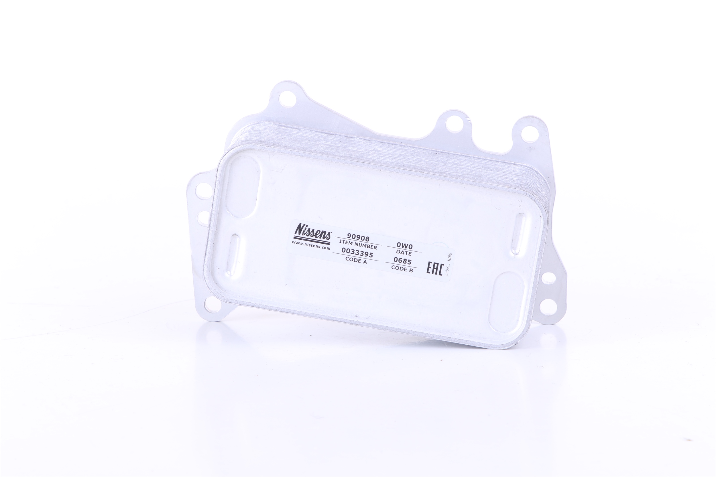 Ölkühler, Automatikgetriebe 90908 NISSENS 8 510 856 BMW