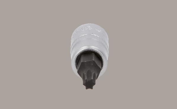 KS TOOLS 911.1444 Socket Knurled, Torx, Chrome Vanadium Steel-image-10485016