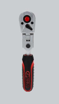 KS TOOLS 911.1495 Reversible Ratchet Number of teeth (ratchet mechanism): 45, Square Drive Tang Size: 6.3 (1/4")mm (inch), Chrome Vanadium Steel-image-10485055