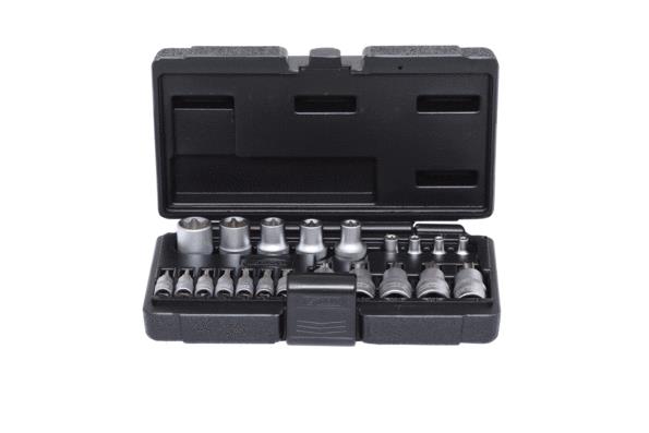 KS TOOLS 911.4307 Socket set Rectangle, Torx, Chrome Vanadium Steel, without ratchet function, Drive: 1/4Inch-image-10486111