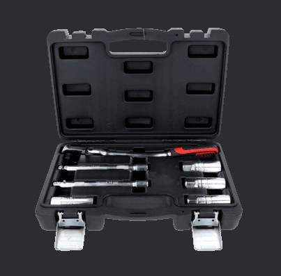 KS TOOLS 918.0607 Serie di chiavi a pipa, Candela