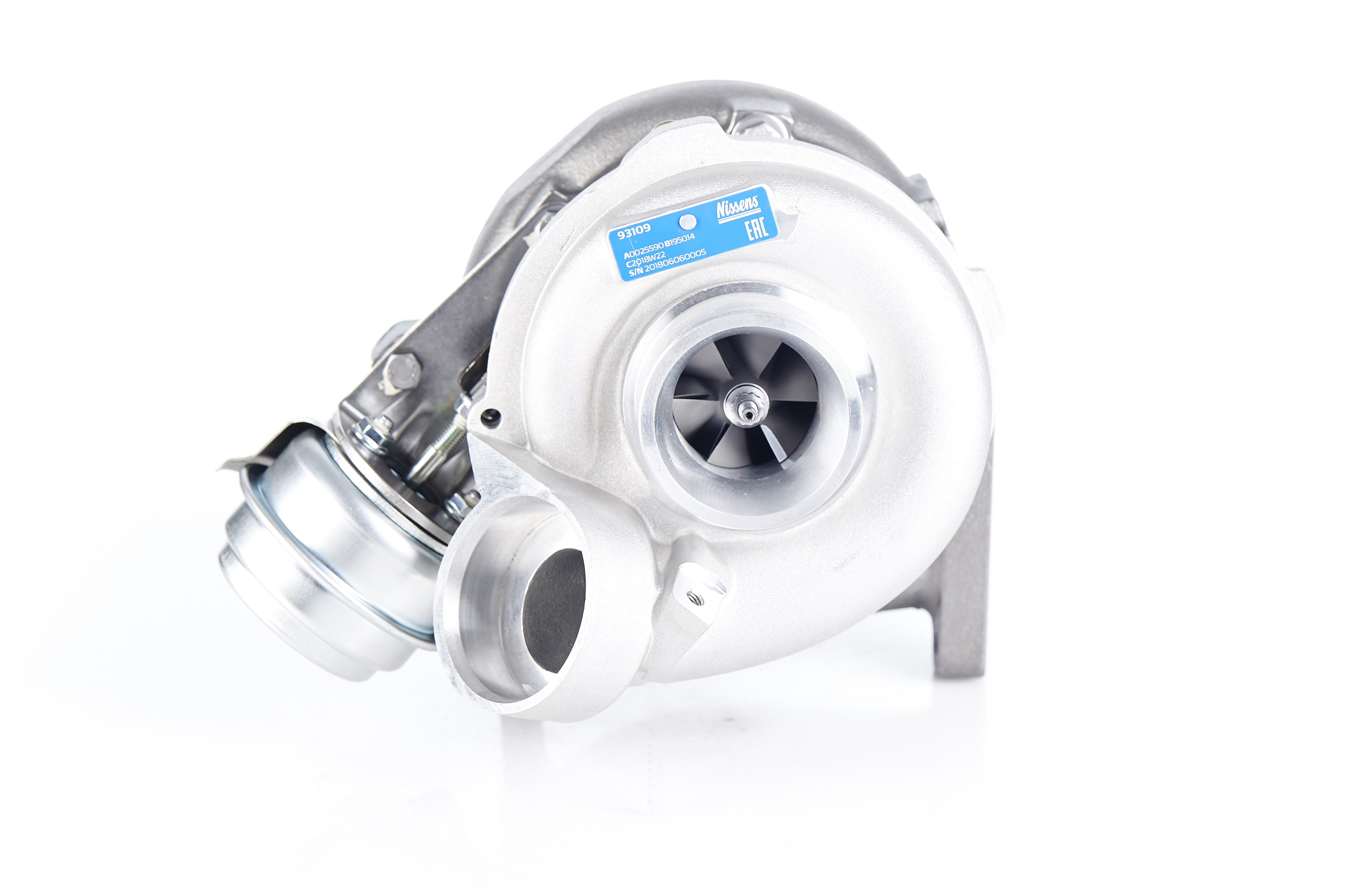 Turbolader 93109 NISSENS A 612 096 00 99 VW