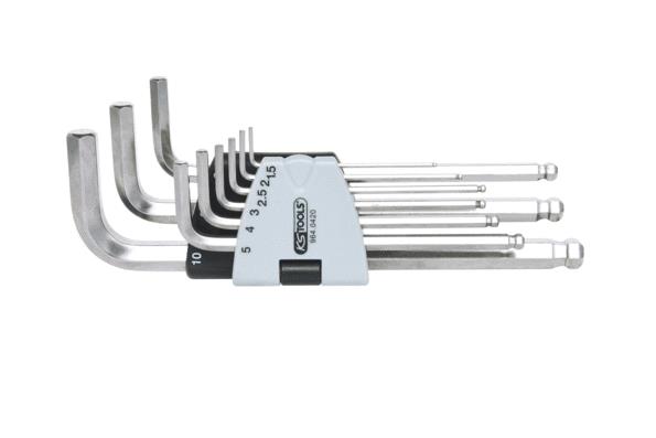 KS TOOLS 964.0420 Winkelschraubendrehersatz Edelstahl