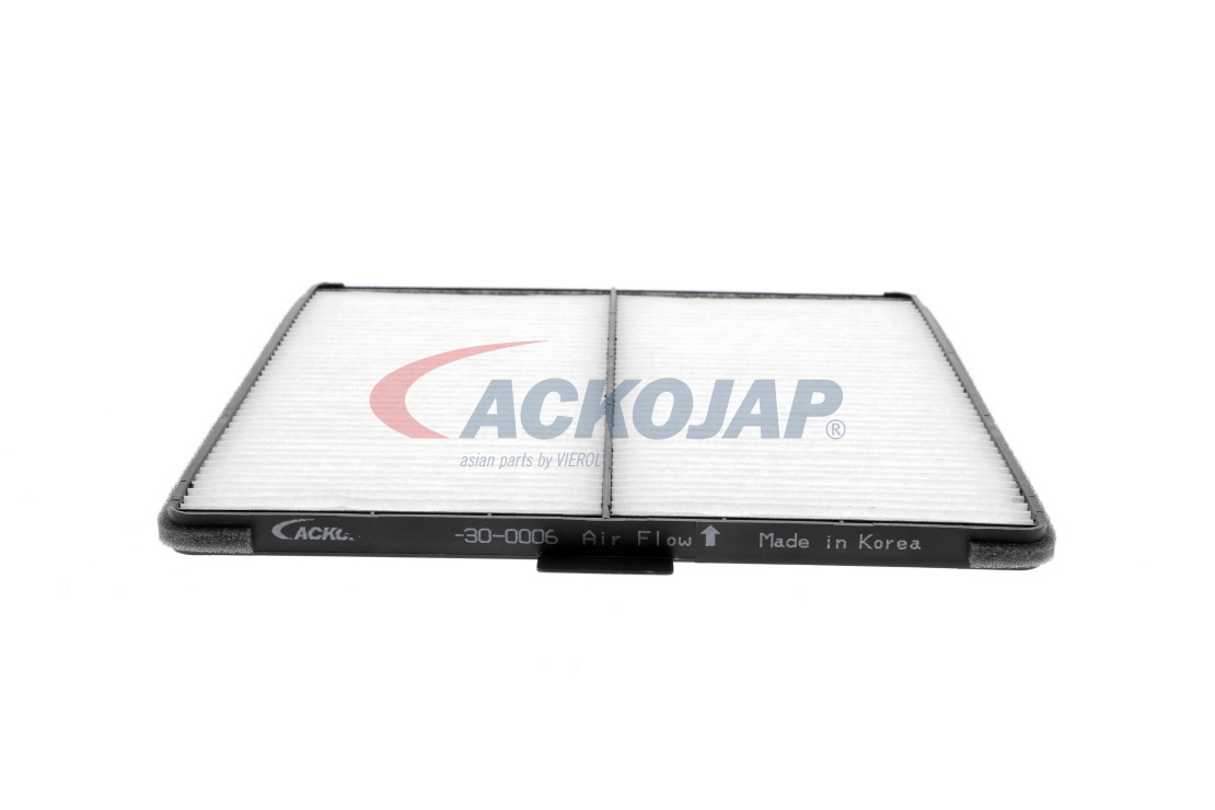 ACKOJA A51-30-0006 Salona filtrs — Daewoo Matiz Hatchback M100, M150 1.0 69 ZS 2012 F10D4 Otto ACKOJA A51-30-0006 Salona filtrs Daewoo Matiz M150 1.0 69 ZS Benzīns cena