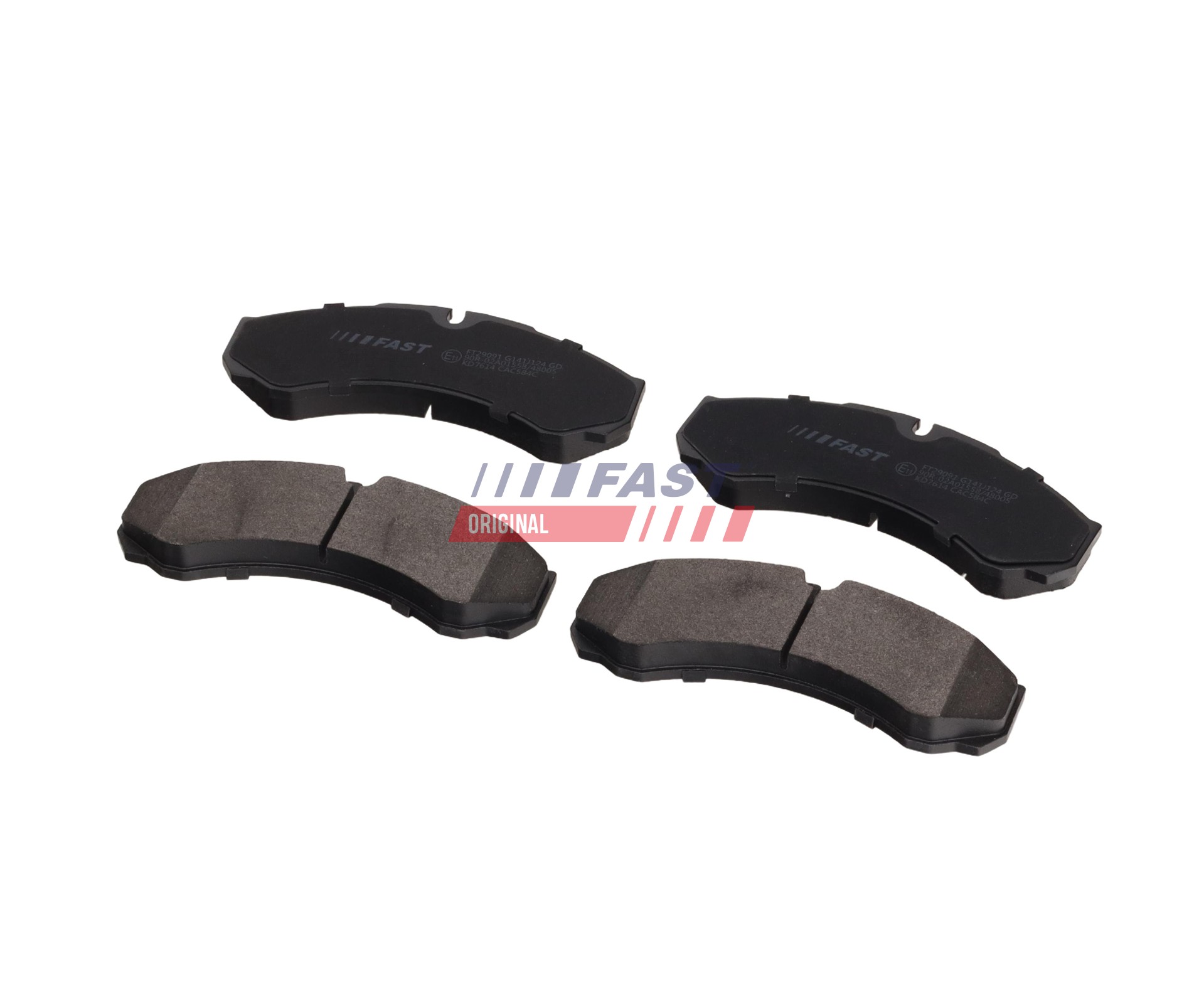 Brake pads FAST 5901797010508 for IVECO