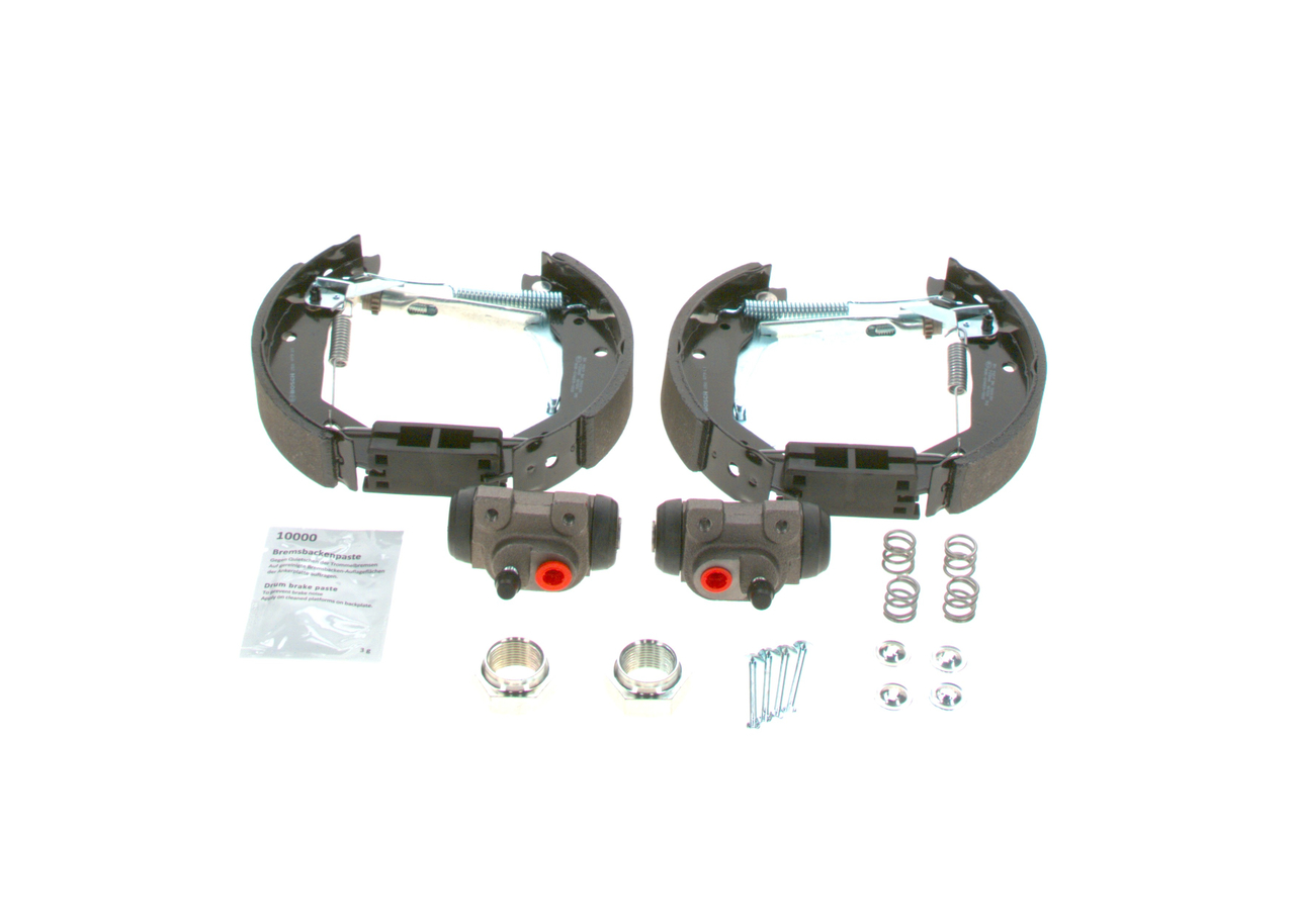 Jogo de maxilas de travão 0 204 114 500 BOSCH 4241.7F PEUGEOT