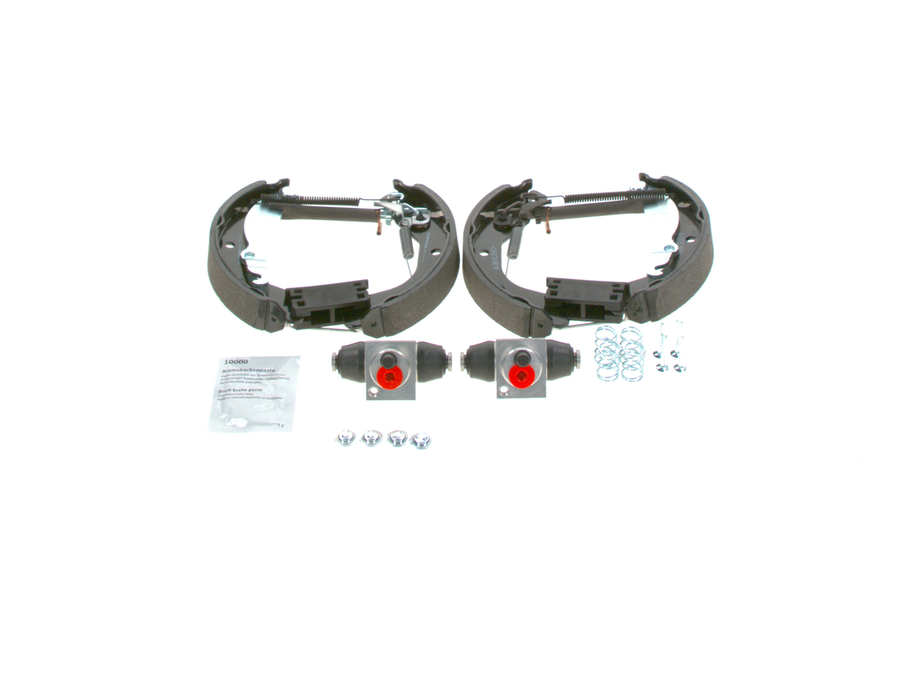 Byta Bromssats, trumbroms Opel Corsa C kostnad BOSCH 0 204 114 651
