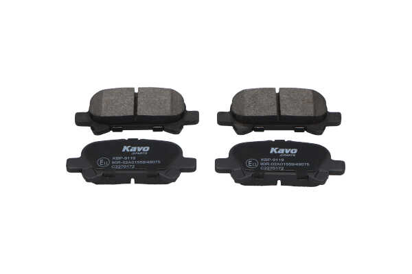 Plaquettes de frein KBP-9119 KAVO PARTS 04466 41020 LEXUS