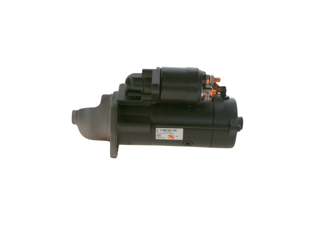 Štartér 0 986 021 190 BOSCH 138 7383 OPEL