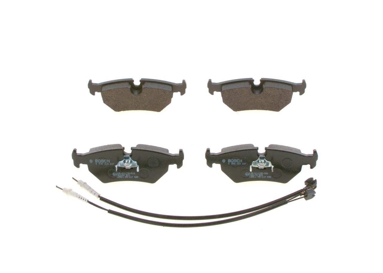 BOSCH 0 986 424 027 Bremsebelegg Daimler XJ X300 Six 4.0 284 hk Bensin pris