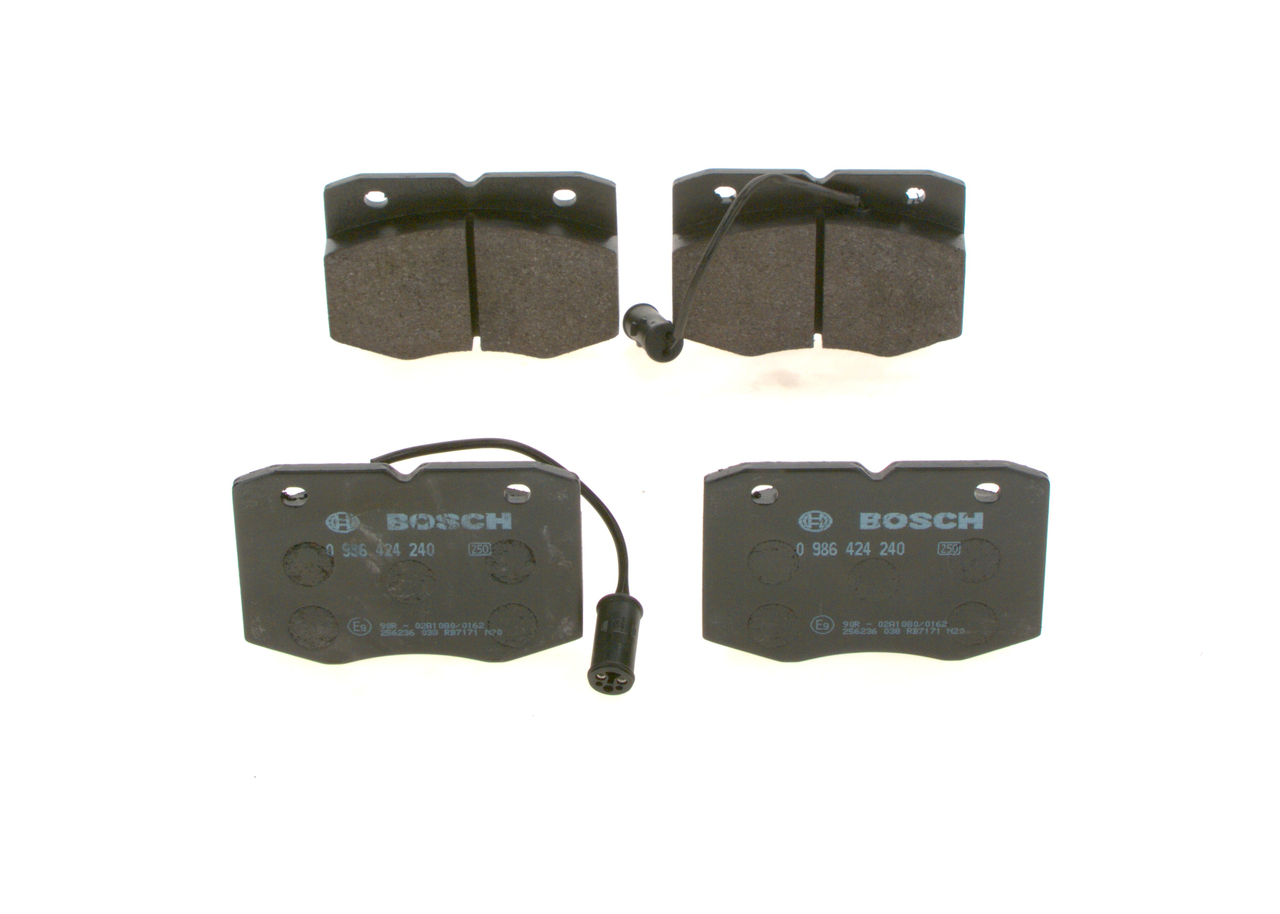 BOSCH BP116 Fékbetét készlet, tárcsafék