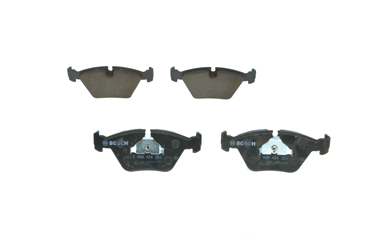 BOSCH BP166 Juego de pastillas de freno