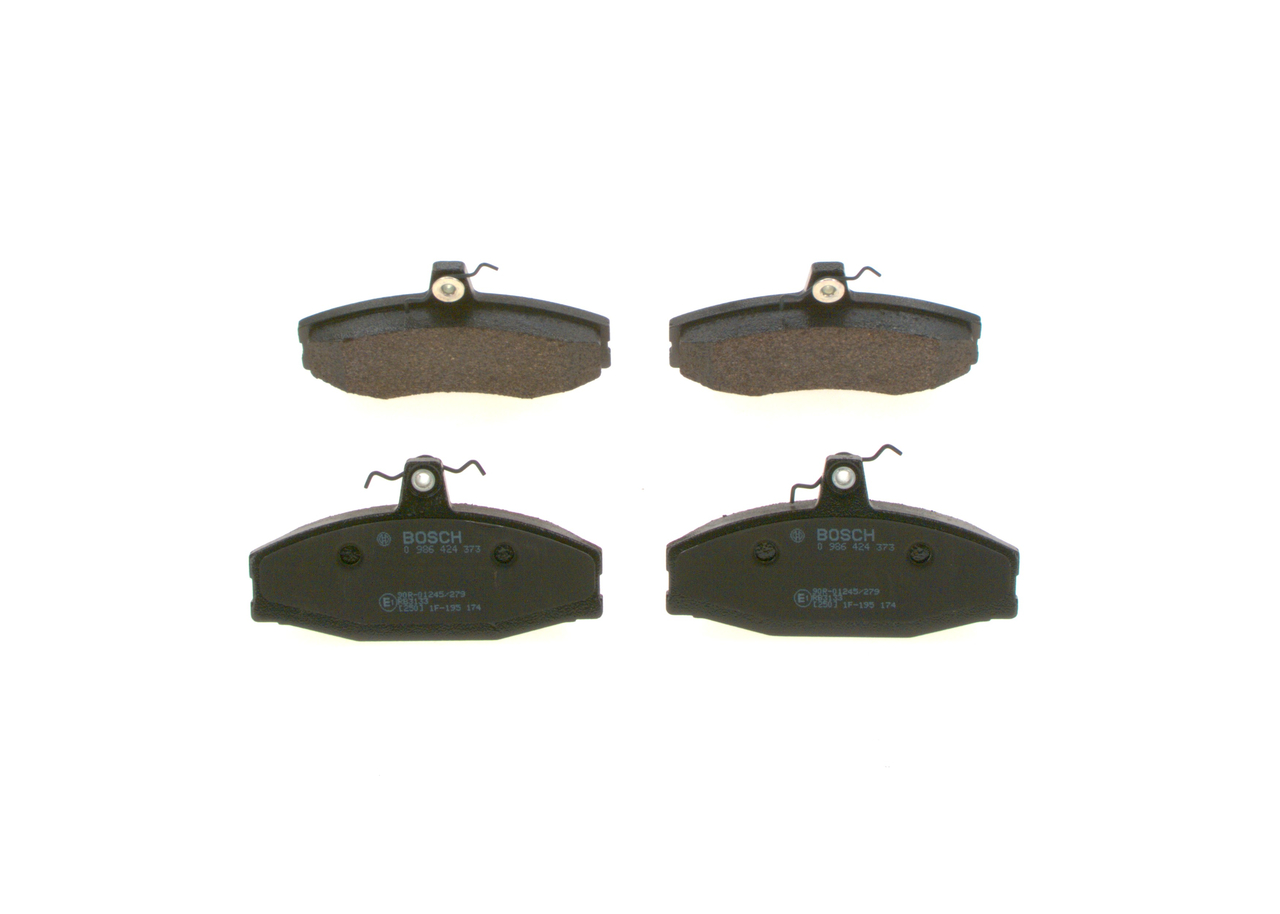 Bremseklodser 0 986 424 373 BOSCH 8U0698151F VW