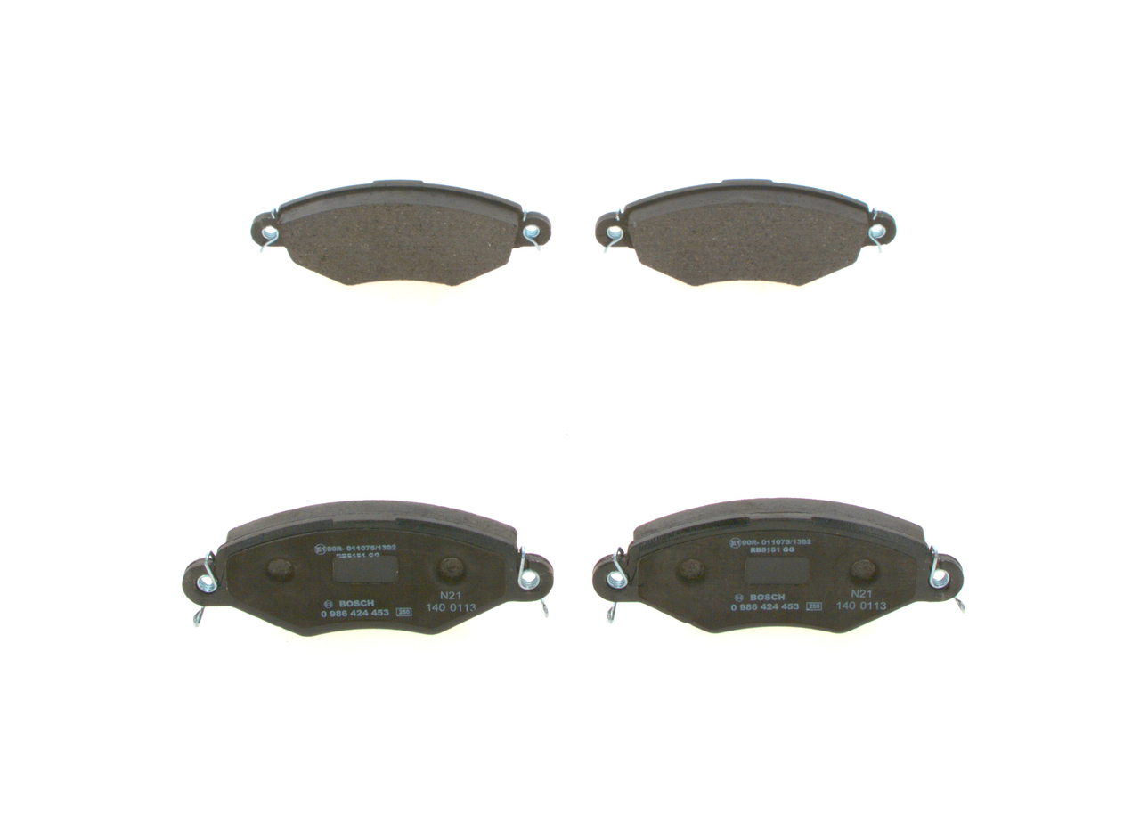 BOSCH BP222 Brake pad set