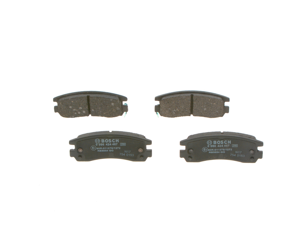 BOSCH BP236 Plaquettes de frein