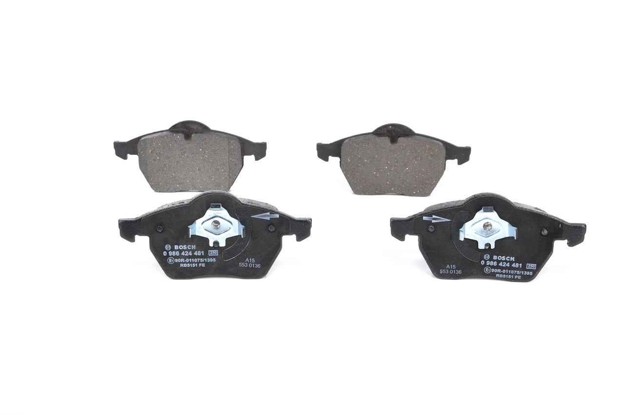 Bromsbelägg 0 986 424 481 BOSCH 4D0 615 115 SEAT