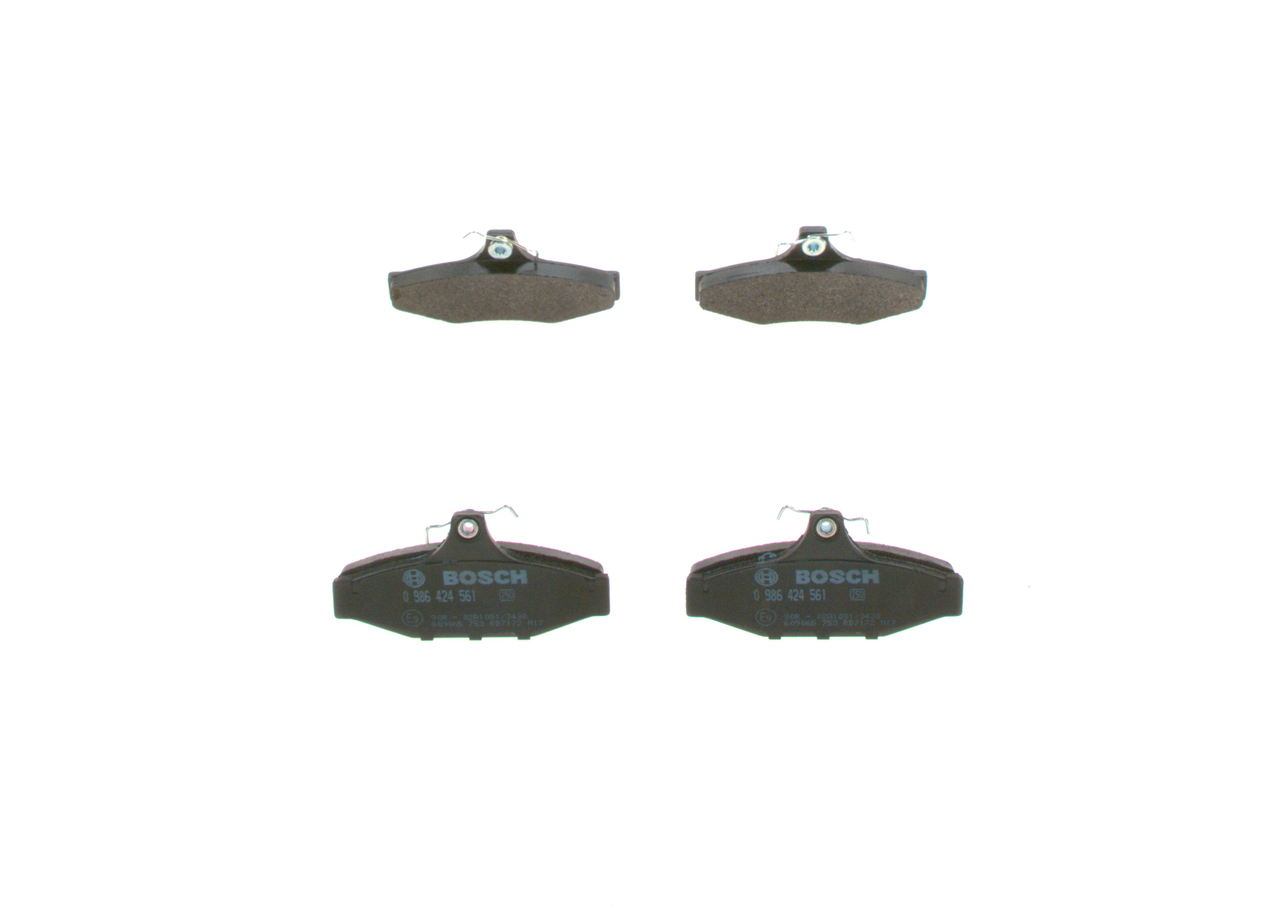 BOSCH 0 986 424 561 Jeu de plaquettes de frein Daewoo coût d'origine