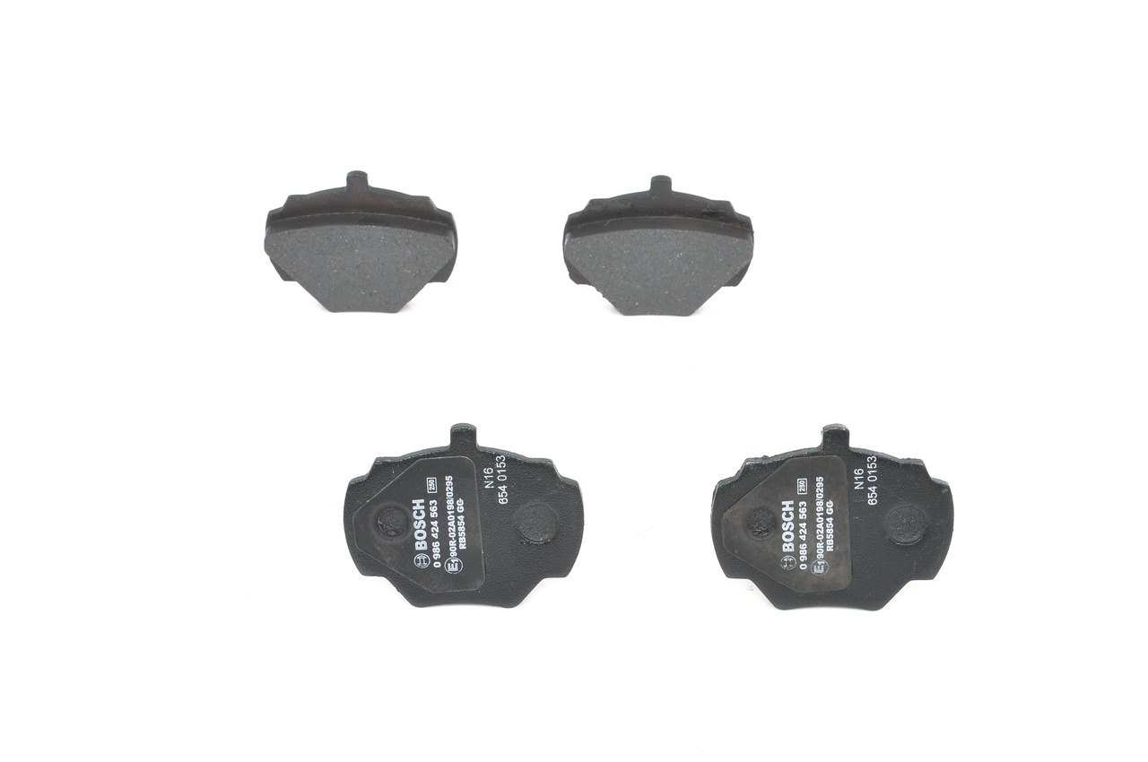 BOSCH 21 238 Τακάκια φρένων BOSCH BP310 Τακάκια φρένων