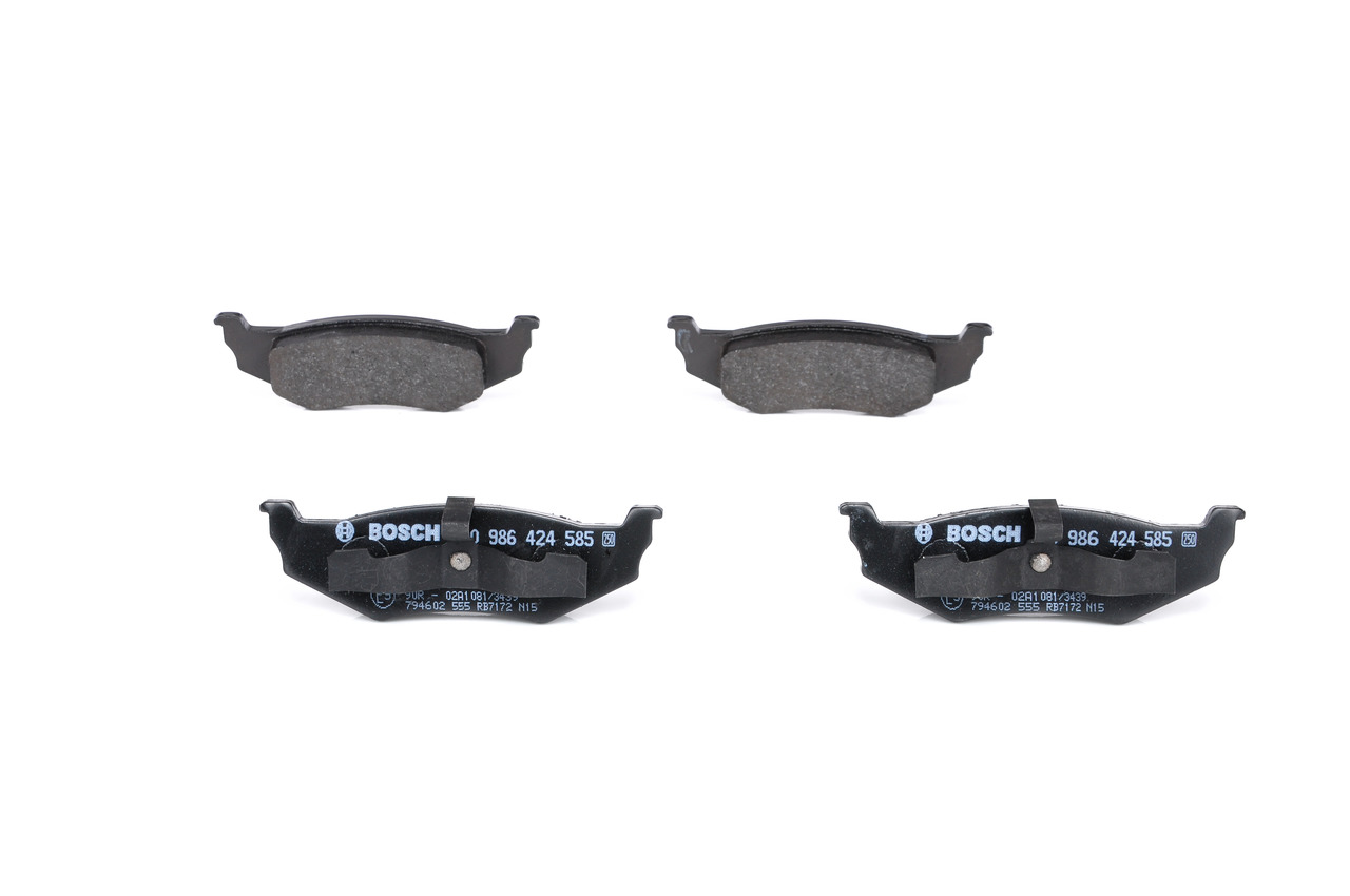 BOSCH 0 986 424 585 originele Remblokken Chrysler Stratus JX Cabrio kosten