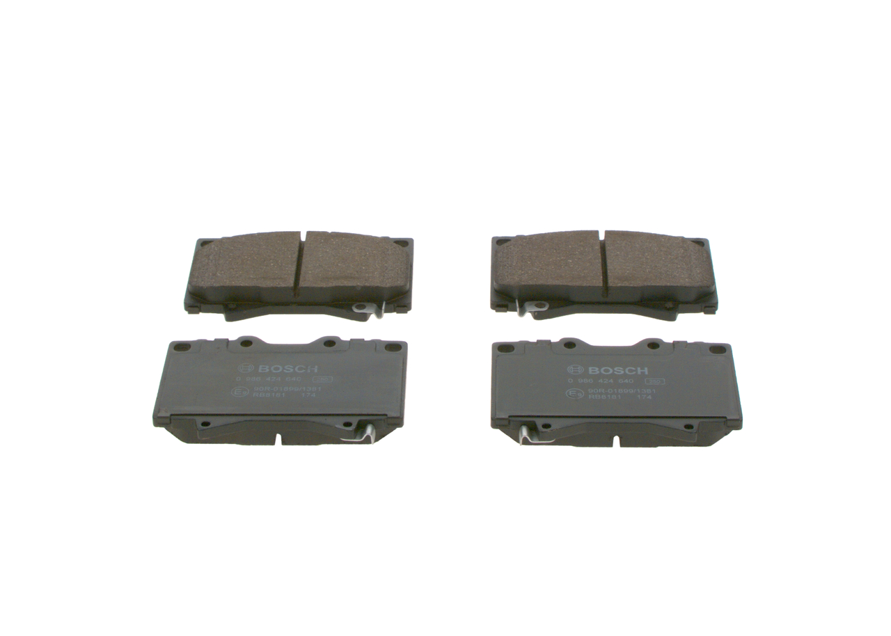 BOSCH BP357 Plaquettes de frein