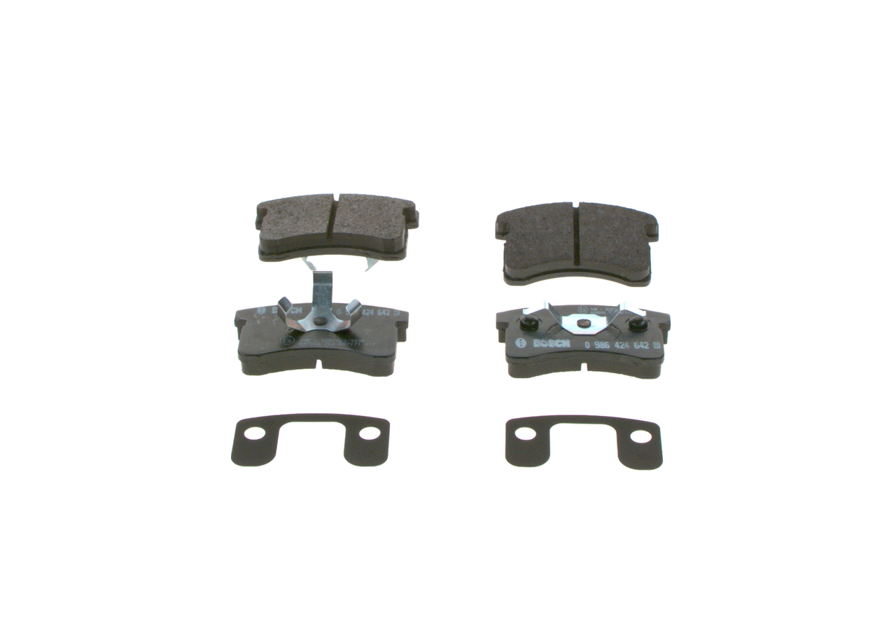 BOSCH 0 986 424 642 Brzdové platničky Daihatsu Cuore L501 0.8 42 KS Benzín cena