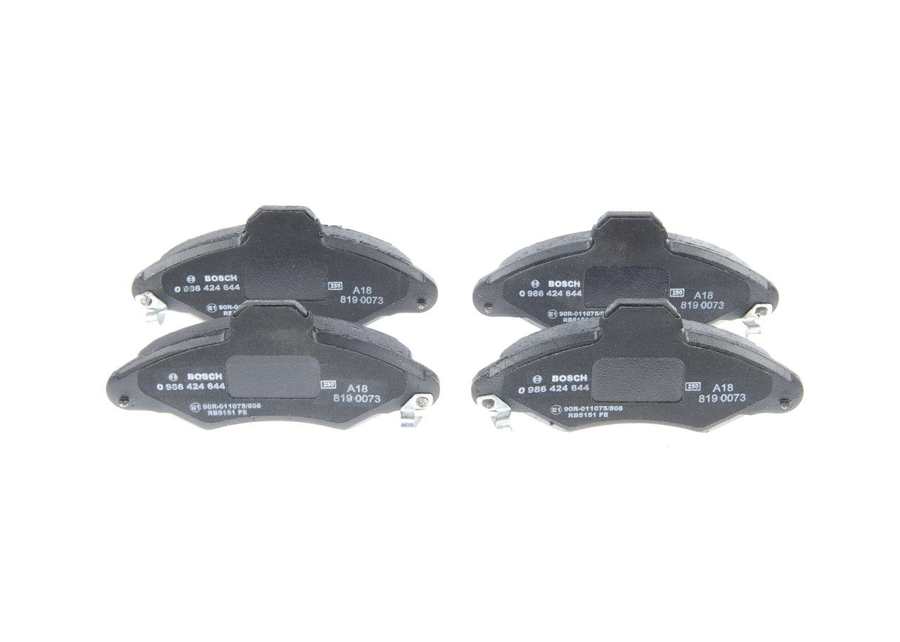 BOSCH BP361 Fékbetét készlet, tárcsafék