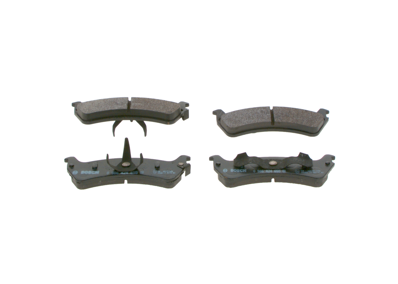 Bremseklodser 0 986 424 655 BOSCH XL2Z 2200 BA JEEP
