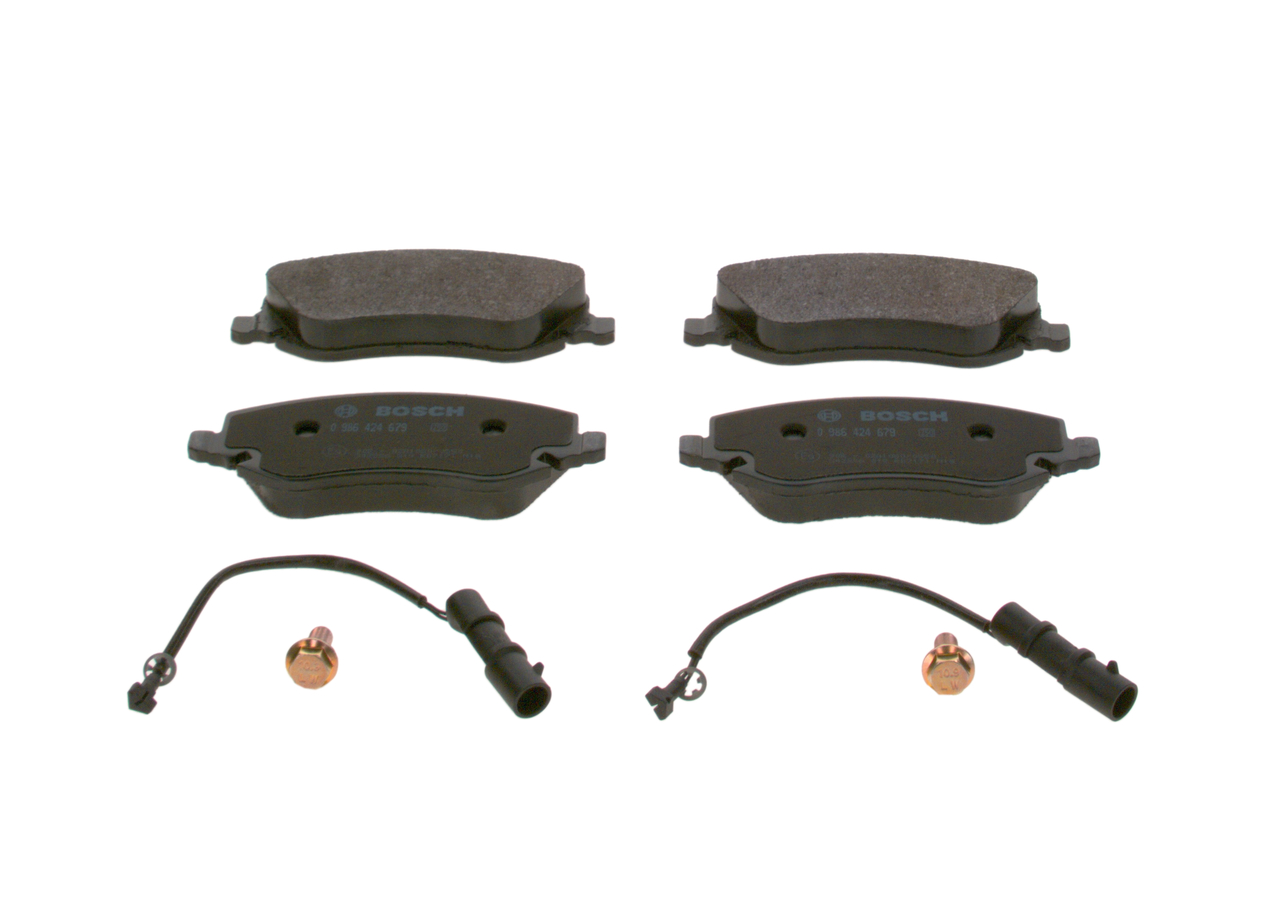 Plaquettes de frein 0 986 424 679 BOSCH 9 949 293 ABARTH