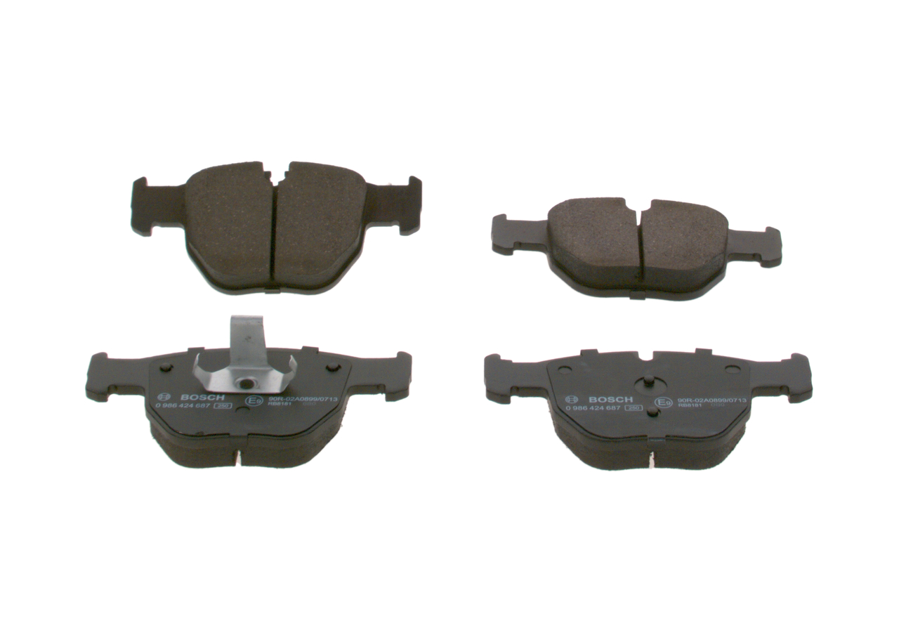 BOSCH BP401 Jarrupalat, levyjarru