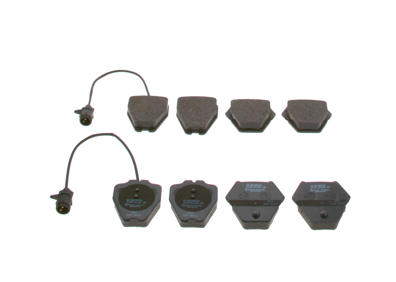 BOSCH 0 986 424 689 Bremsekloss Audi A6 C4 originale pris